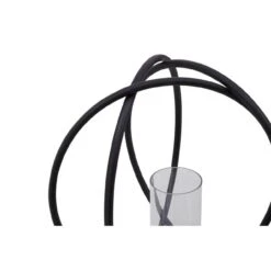 Aura Black Candle Holder - Large -Taskers Sale Shop Aura Black Candle Holder Large 1