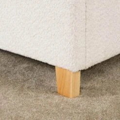 Becky Boucle King Size Bedframe - Off White 20 Becky Boucle King Size Bedframe - Off White -Taskers Sale Shop Becky Boucle King Size Bedframe Off White 8