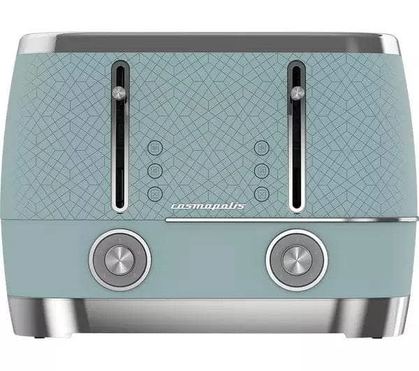 Beko 4 Slice Toaster - Teal & Chrome 3 Beko 4 Slice Toaster - Teal & Chrome