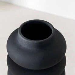 Black Bubble Vase - 29.5cm -Taskers Sale Shop Black Bubble Vase 29.5cm 2