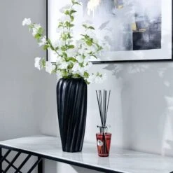 Black Matte Paint Vase - 18.5 X 45.5cm