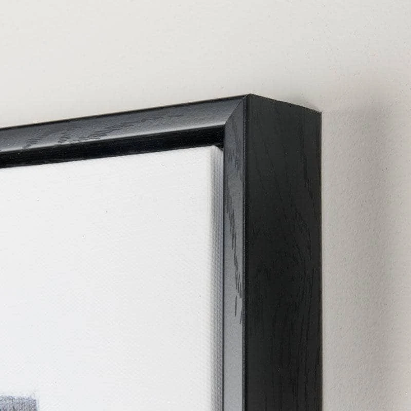 Grey Abstract Framed Canvas 8 Grey Abstract Framed Canvas - Image 6