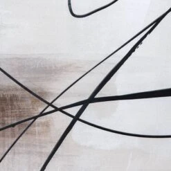 Black Painting On Canvas Trio -Taskers Sale Shop Black Painting On Canvas Trio 4