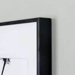 Black Palm Tree Framed Picture 7 Black Palm Tree Framed Picture -Taskers Sale Shop Black Palm Tree Framed Picture With Film Cover 2