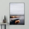 Boat On Calm Waters Framed Picture