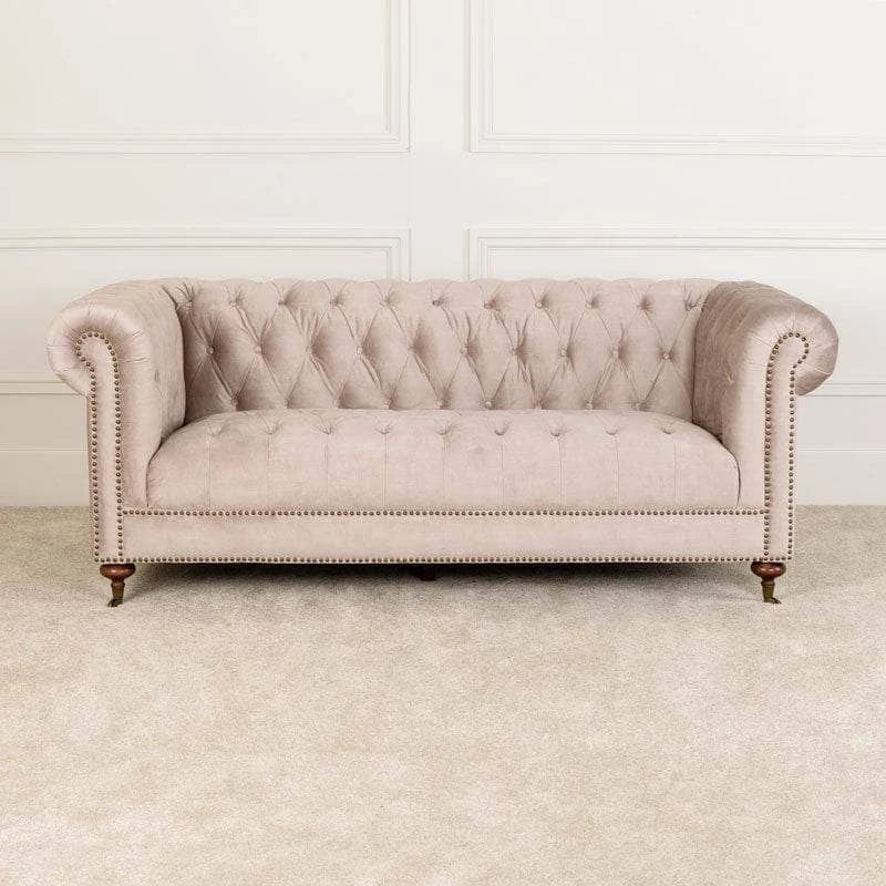 Buckingham 3 Seater Sofa - Taupe 4 Buckingham 3 Seater Sofa - Taupe - Image 2