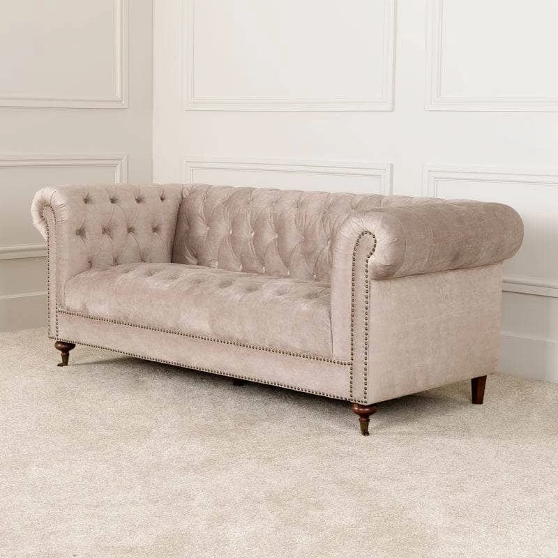 Buckingham 3 Seater Sofa - Taupe 5 Buckingham 3 Seater Sofa - Taupe - Image 3