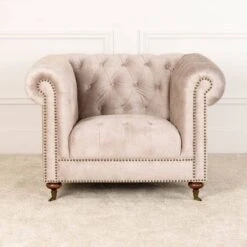 Buckingham Armchair - Taupe -Taskers Sale Shop Buckingham Armchair Taupe