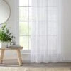 Crystal Panel Curtain - White