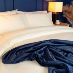 Brushed Cotton Pillowcase Pair - Cream -Taskers Sale Shop Cream Brushed Cotton Pillowcases