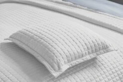 Crompton Quilted Cushion - White 7 Crompton Quilted Cushion - White -Taskers Sale Shop Crompton Cushion White 2