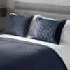 Crompton Quilted Cushion - Navy 1 Crompton Quilted Cushion - Navy -Taskers Sale Shop Crompton Quilted Cushion Navy