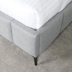 Cube King Size Bedframe - Grey -Taskers Sale Shop Cube King Size Bedframe 3