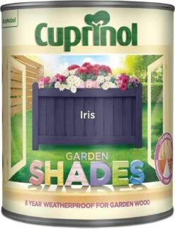 Cuprinol Garden Shades 1L - Iris -Taskers Sale Shop CuprinolGardenShades1L Iris1
