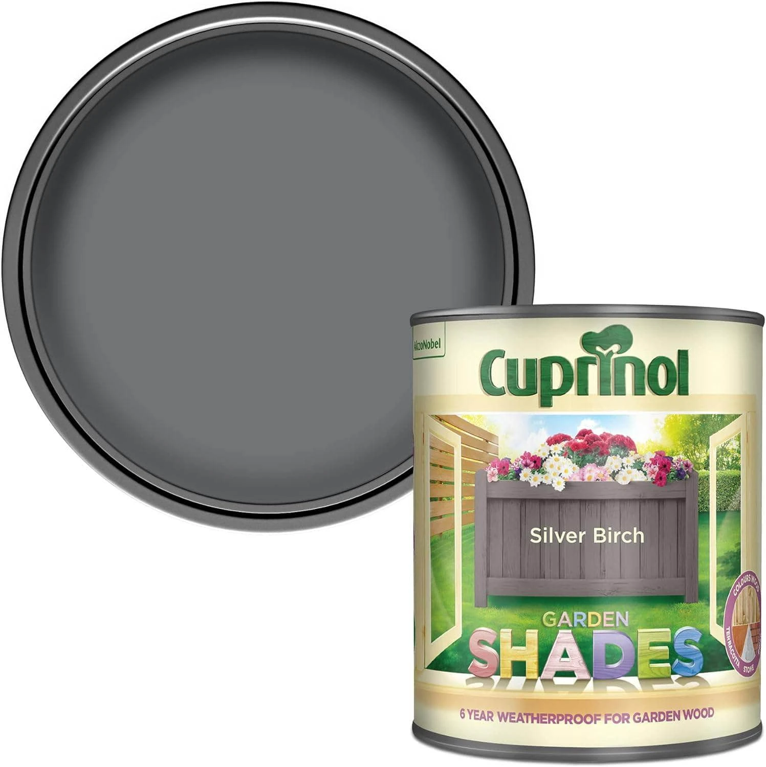 Cuprinol Garden Shades 1L - Silver Birch 3 Cuprinol Garden Shades 1L - Silver Birch
