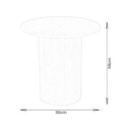 Denver Side Table - Natural 11 Denver Side Table - Natural -Taskers Sale Shop Denver Sidetable Dimensions