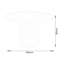 Denver Round Table & 4 Naples Chairs 22 Denver Round Table & 4 Naples Chairs -Taskers Sale Shop Denver Table Dimensions 1