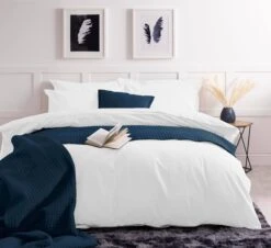 200 Count Polycotton Duvet Cover - White