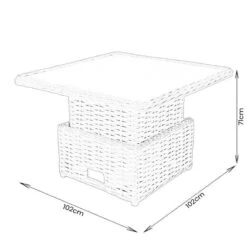 Eclipse Corner Garden Set -Taskers Sale Shop Eclipse Table Up Dimensions