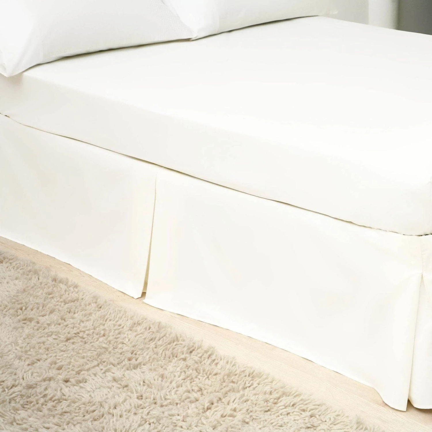 Egyptian Cotton 200 Count Fitted Sheet - White 3 Egyptian Cotton 200 Count Fitted Sheet - White