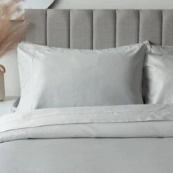 Egyptian Cotton 400 Count Housewife Pillowcase - Platinum