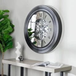 Black Champs-Elysees Wall Clock - 80cm