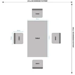 Girona 120cm Dining Table & 4 Toronto Grey Chairs 27 Girona 120cm Dining Table & 4 Toronto Grey Chairs -Taskers Sale Shop Girona 120cm Dining Table 4 Toronto Grey Chairs 12