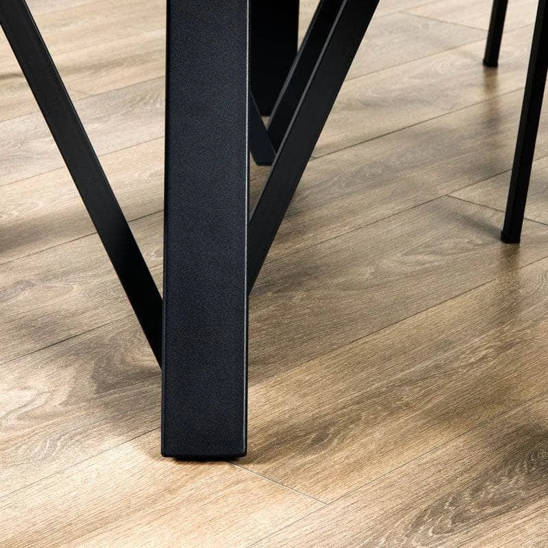 Girona 120cm Dining Table & 4 Toronto Grey Chairs 9 Girona 120cm Dining Table & 4 Toronto Grey Chairs - Image 7