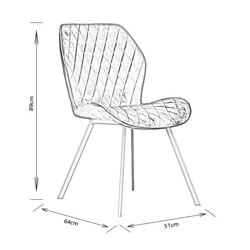 Girona 120cm Dining Table & 4 Vancouver Black Chairs 11 Girona 120cm Dining Table & 4 Vancouver Black Chairs - Image 9