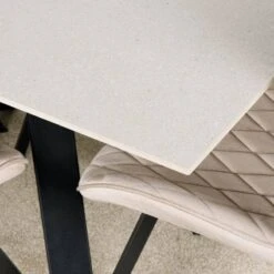 Girona 120cm Table & 4 Vancouver Taupe Chairs 16 Girona 120cm Table & 4 Vancouver Taupe Chairs -Taskers Sale Shop Girona 120cm Table 4 Vancouver Taupe Chairs