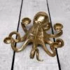 Gold Octopus Candle Stick