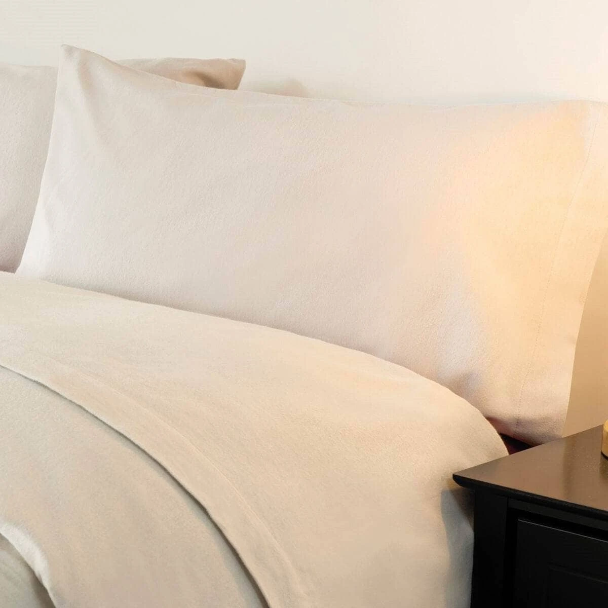 Grey Brushed Cotton Fitted Sheet - Multiple Sizes 4 Grey Brushed Cotton Fitted Sheet - Multiple Sizes - Image 2