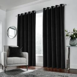 Hampton Curtains - Black