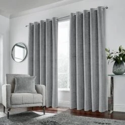 Hampton Curtains - Grey