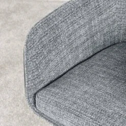 Harper Swivel Dining Chair - Grey -Taskers Sale Shop Harper Swivel Dining Chair
