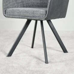 Harper Swivel Dining Chair - Grey -Taskers Sale Shop Harper Swivel Dining Chair 1