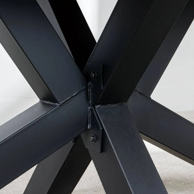 Harrow 200cm Dining Table & 6 Taupe Montreal Chairs 7 Harrow 200cm Dining Table & 6 Taupe Montreal Chairs - Image 5