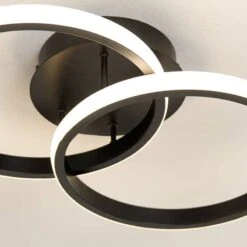 Hawaii Flush LED 2 Ring Light - Black -Taskers Sale Shop Hawaii Flush LED 2 Ring Light Black 2