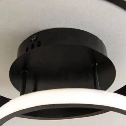 Hawaii Flush LED 2 Ring Light - Black -Taskers Sale Shop Hawaii Flush LED 2 Ring Light Black 3