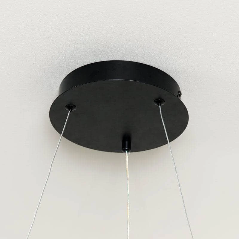 Hawaii LED 1 Ring Pendant Light - Black 9 Hawaii LED 1 Ring Pendant Light - Black - Image 7