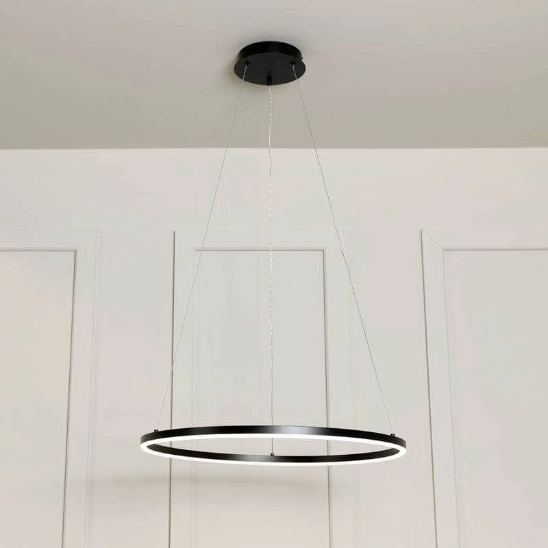 Hawaii LED 1 Ring Pendant Light - Black 3 Hawaii LED 1 Ring Pendant Light - Black