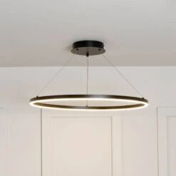 Hawaii LED 1 Ring Pendant Light - Black 12 Hawaii LED 1 Ring Pendant Light - Black -Taskers Sale Shop Hawaii LED 1 Ring Pendant Light Black 5