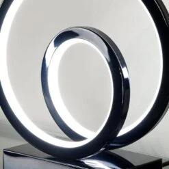 Hawaii LED Black 2 Ring Table Lamp 11 Hawaii LED Black 2 Ring Table Lamp -Taskers Sale Shop Hawaii LED Black 2 Ring Table Lamp