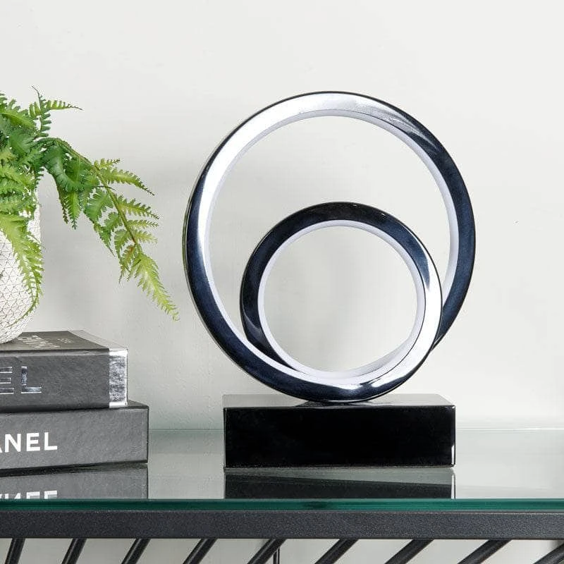 Hawaii LED Black 2 Ring Table Lamp 3 Hawaii LED Black 2 Ring Table Lamp