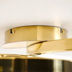 Hawaii LED Flush 3 Ring Ceiling Light - Gold 11 Hawaii LED Flush 3 Ring Ceiling Light - Gold -Taskers Sale Shop Hawaii LED Flush 3 Ring Ceiling Light Gold 2