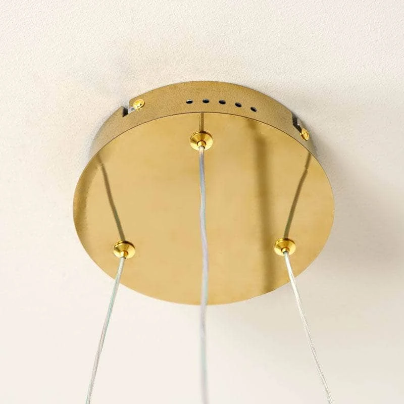 Hawaii LED Ring Pendant Ceiling Light - Gold 8 Hawaii LED Ring Pendant Ceiling Light - Gold - Image 6