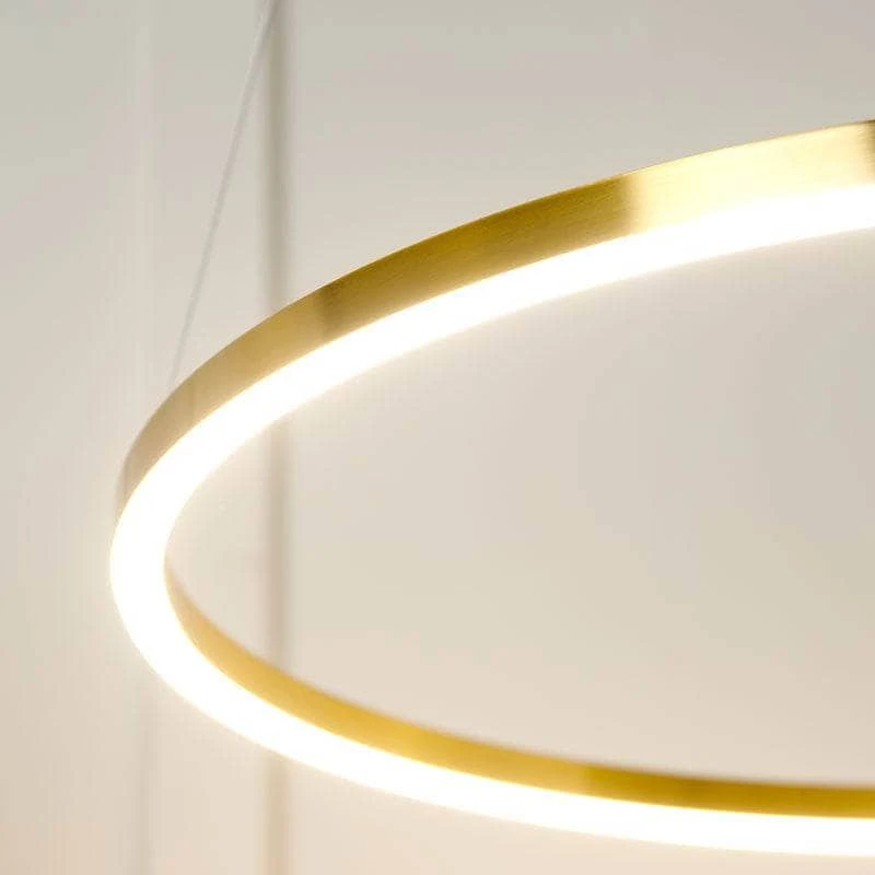 Hawaii LED Ring Pendant Ceiling Light - Gold 7 Hawaii LED Ring Pendant Ceiling Light - Gold - Image 5