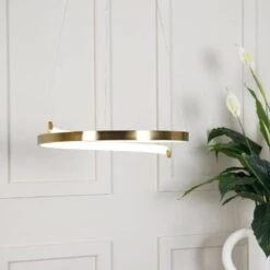 Hawaii LED Spiral Pendant Ceiling Light - Gold 10 Hawaii LED Spiral Pendant Ceiling Light - Gold -Taskers Sale Shop Hawaii LED Spiral Pendant Ceiling Light Gold 2