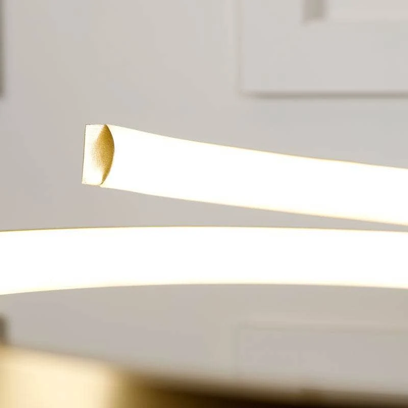 Hawaii LED Spiral Pendant Ceiling Light - Gold 7 Hawaii LED Spiral Pendant Ceiling Light - Gold - Image 5