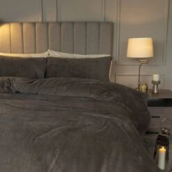 Heat Holders Duvet Cover Set Moonrock Grey - Multiple Sizes 8 Heat Holders Duvet Cover Set Moonrock Grey - Multiple Sizes -Taskers Sale Shop Heat Holders Duvet Cover Set Moonrock Grey